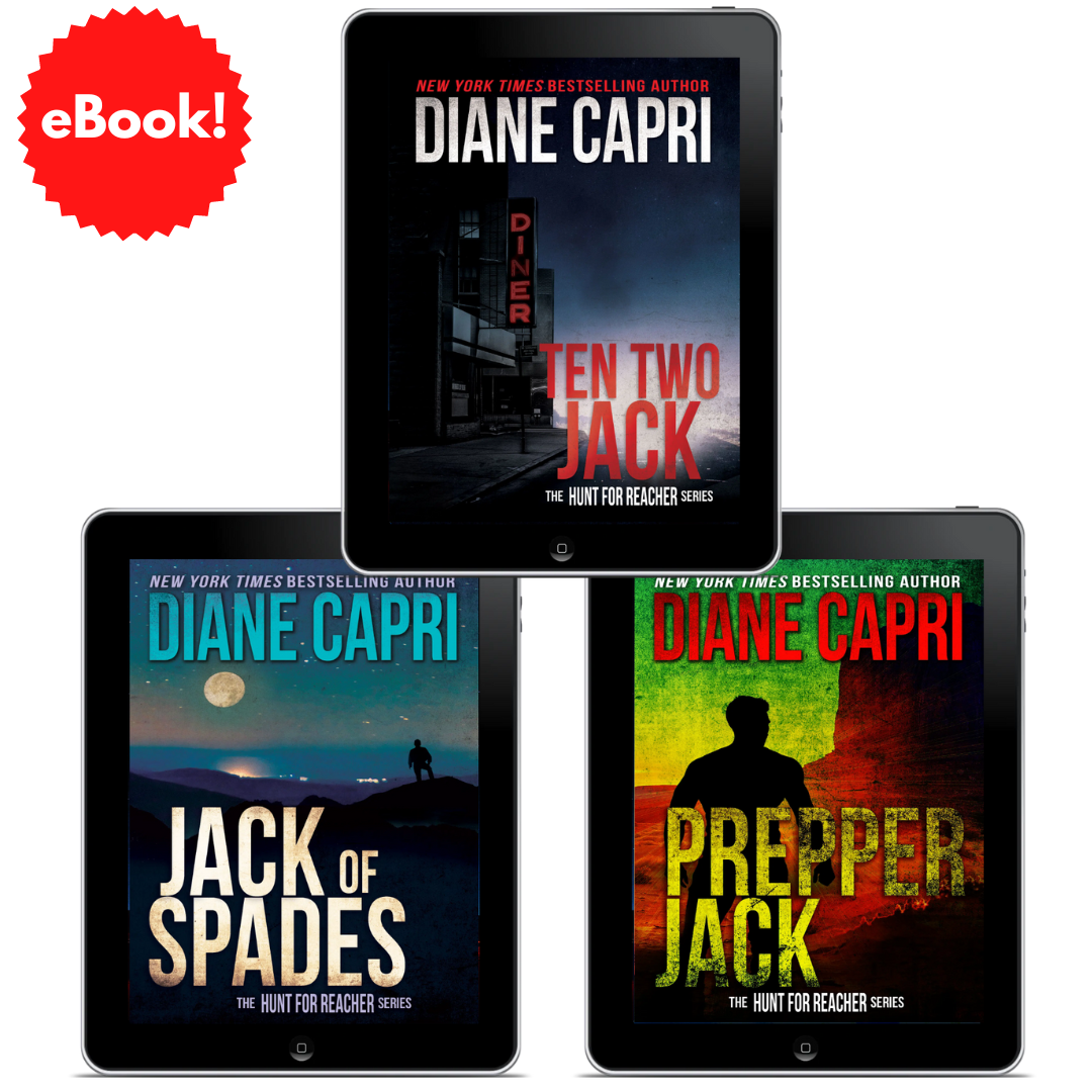 Hunt for Jack Reacher Book Bundle 3 Diane Capri Store